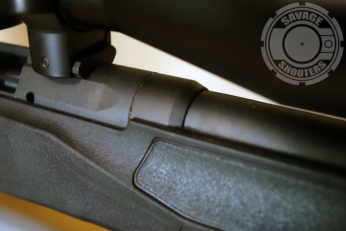 The new B-Series rifles have what appears to be a barrel nut to secure the barrel to the receiver.