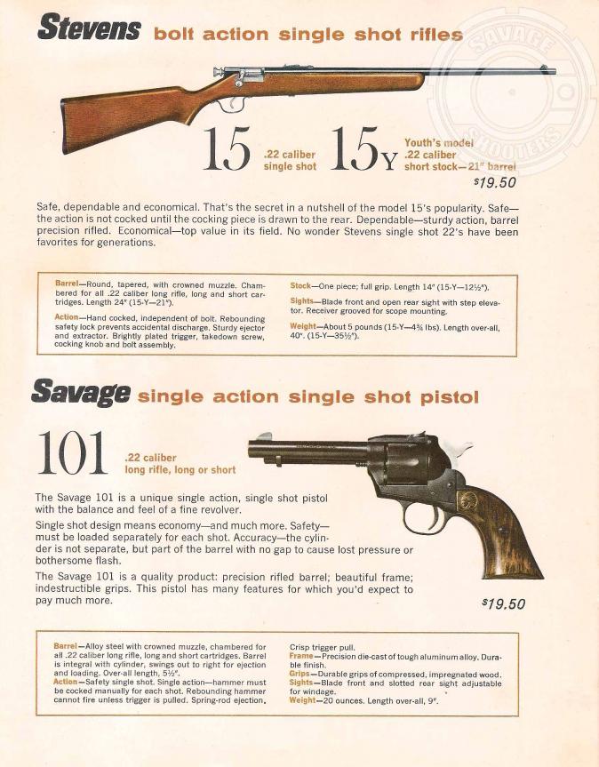 Details about   Savage Arms 2001 Firearms Catalog 